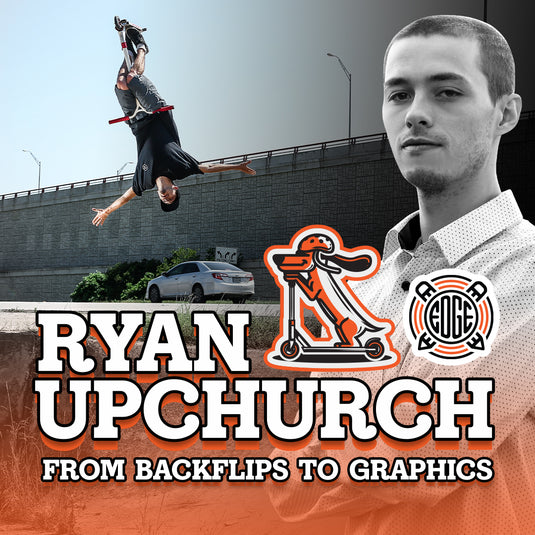 Profile: Ryan Upchurch from backflips to graphics